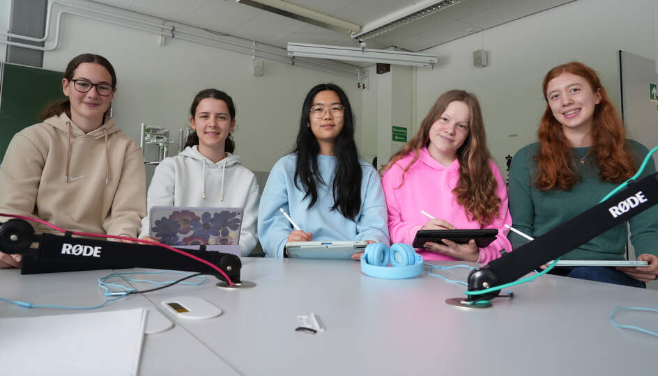 Liegt nach den ersten beiden Runden vorn in der Klassenstufe 8-10: das Team Lumina vom Aachener Einhard-Gymnasium. 